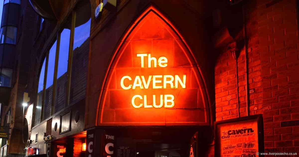 90s TV star takes to the stage at Cavern Club as fans say 'I'm jealous'