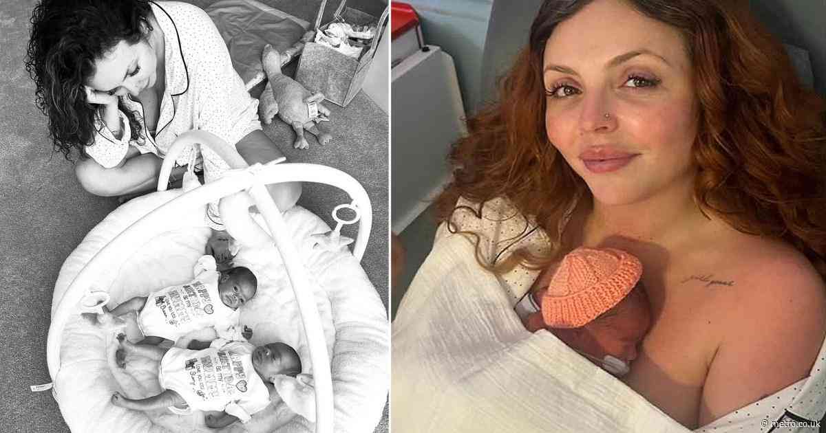 Jesy Nelson celebrates huge milestone with twin babies after emotional start to motherhood