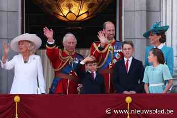 Prinses Kate straalt tijdens tijdens Trooping the Colour, prins Louis (7) steelt opnieuw de show