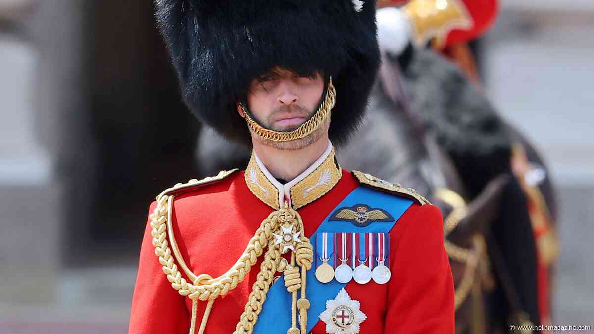 The one change Prince William made at King's birthday parade this year