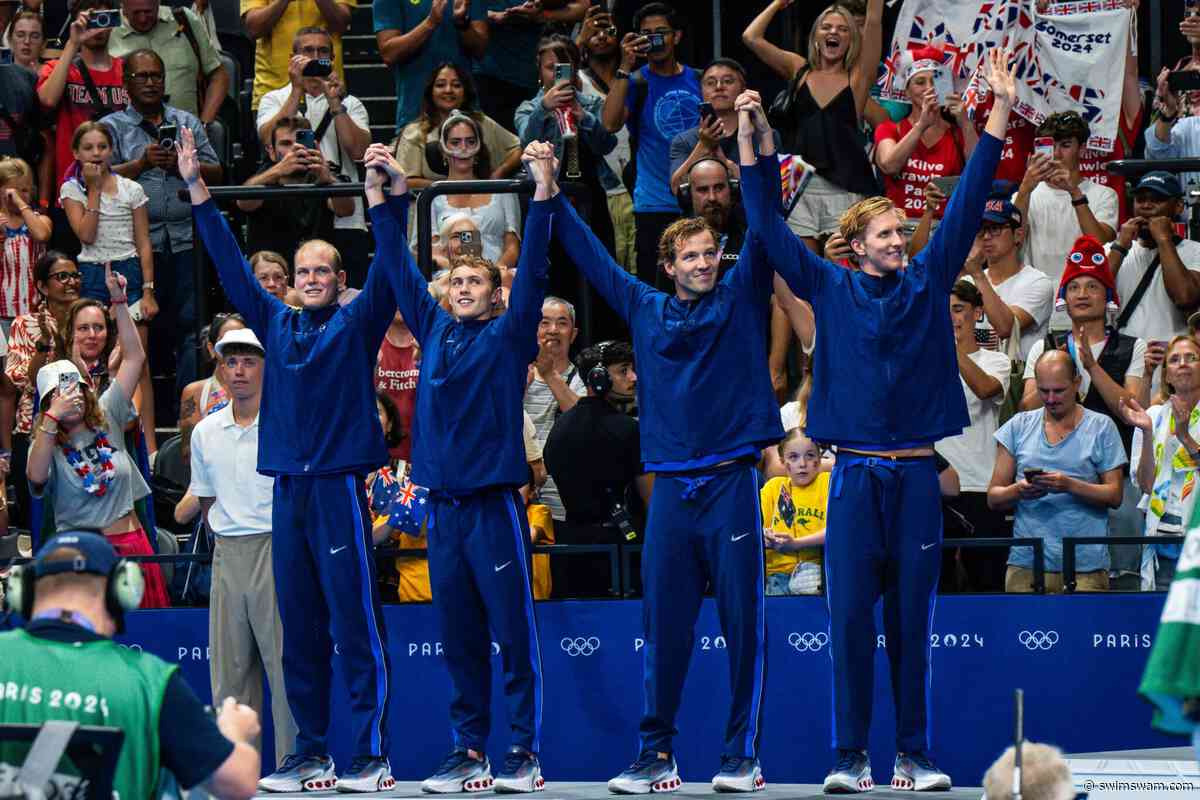 U.S. Men’s 200 Freestyle Depth Looking Formidable Ahead of Singapore Showdown With Team GB