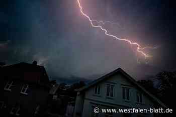 Unwetter toben über dem Kreis Paderborn
