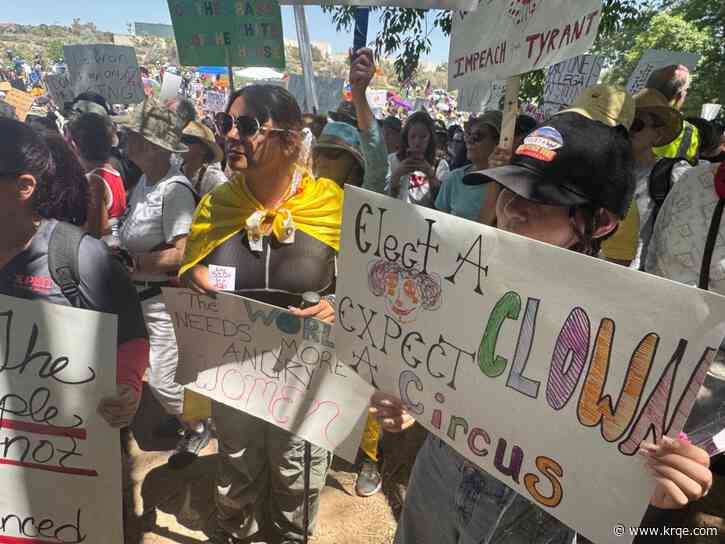 PHOTOS: No Kings Rally at Mariposa Basin Park
