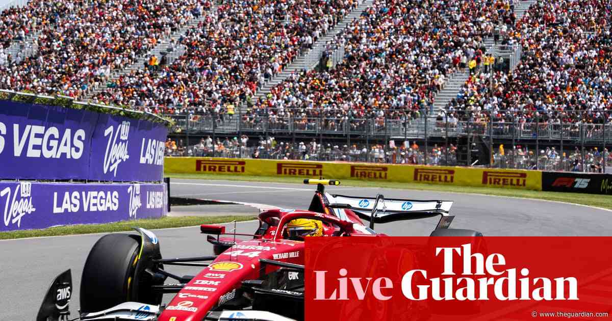 Formula One: Canadian grand prix qualifying – live