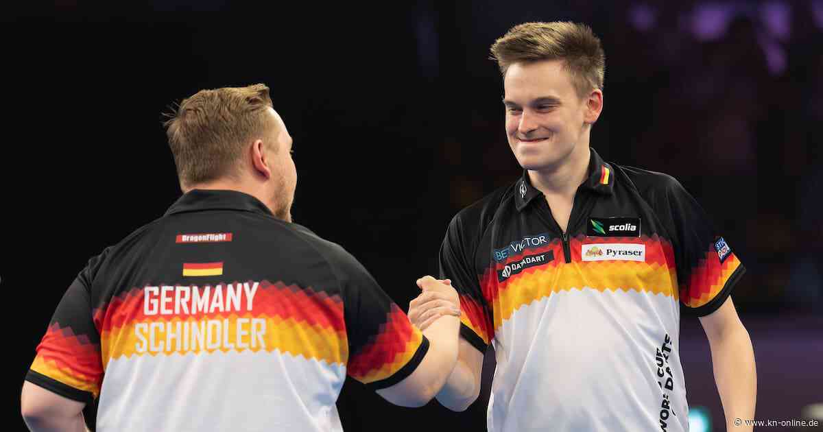 Darts-Sensation in Frankfurt: Deutschland besiegt England beim World Cup