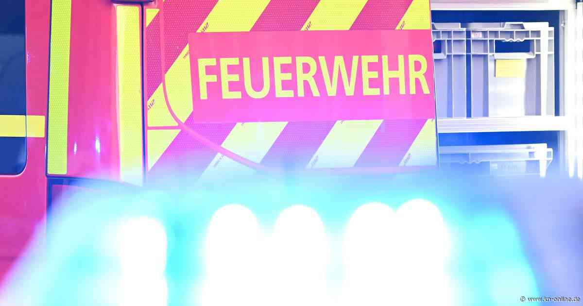 Gebäude brennen in Altstadt von Villingen-Schwenningen