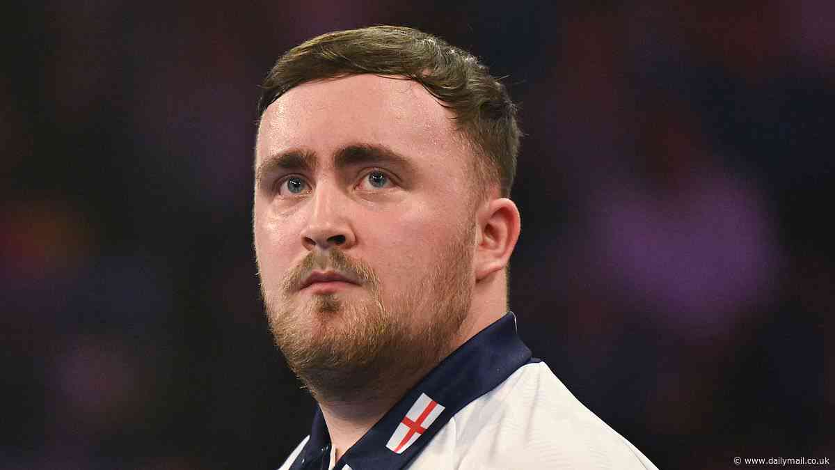 Luke Littler and Luke Humphries are SMASHED in shock World Cup of Darts exit in Frankfurt with English pair jeered on stage - extending youngster's miserable time in Germany after crowd complaints