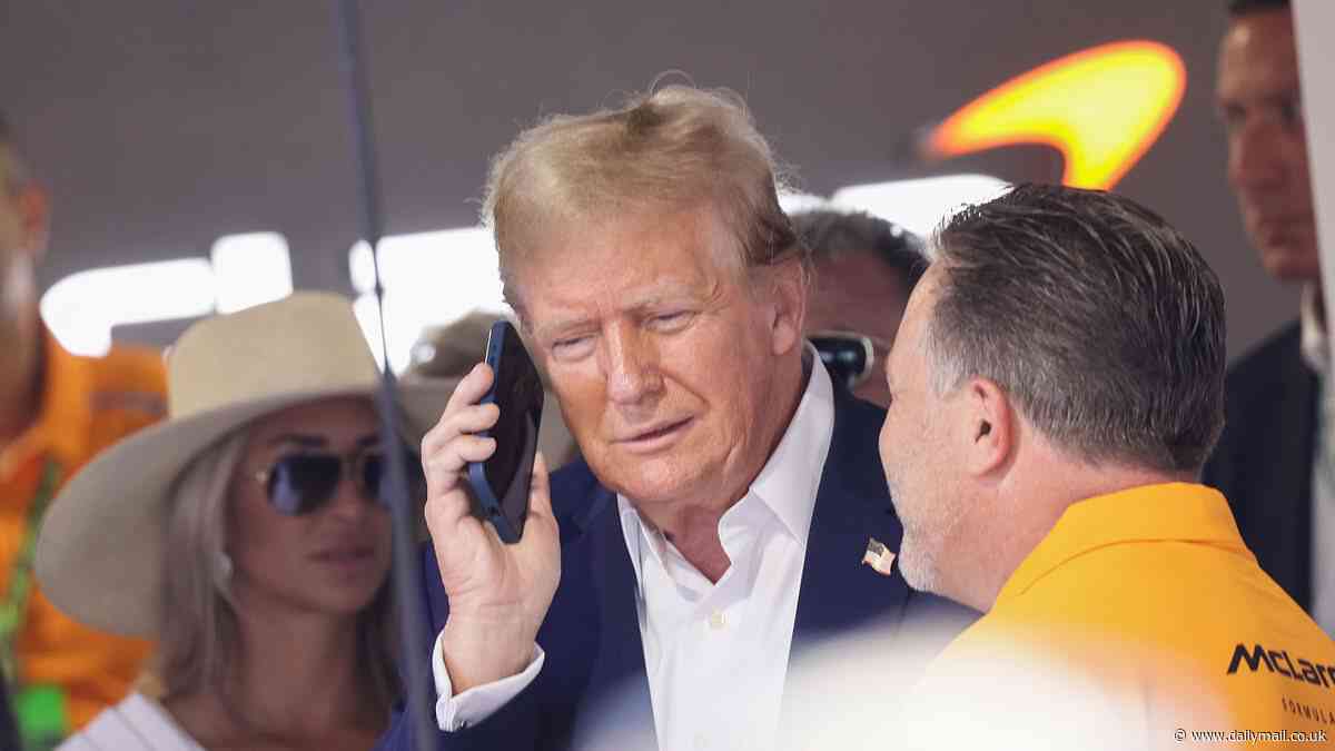 McLaren pours cold water on bizarre claim that Donald Trump is set to drive one of its F1 cars in Austin