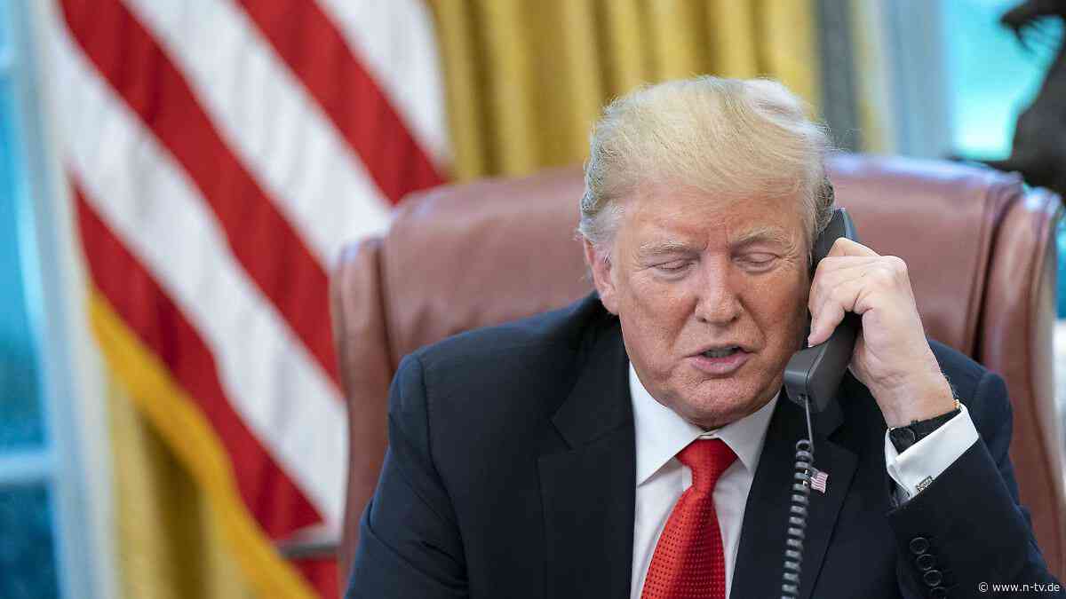 Gespräch über Israel und Iran: Trump in Telefonat zu Putin: Dein Krieg muss auch enden