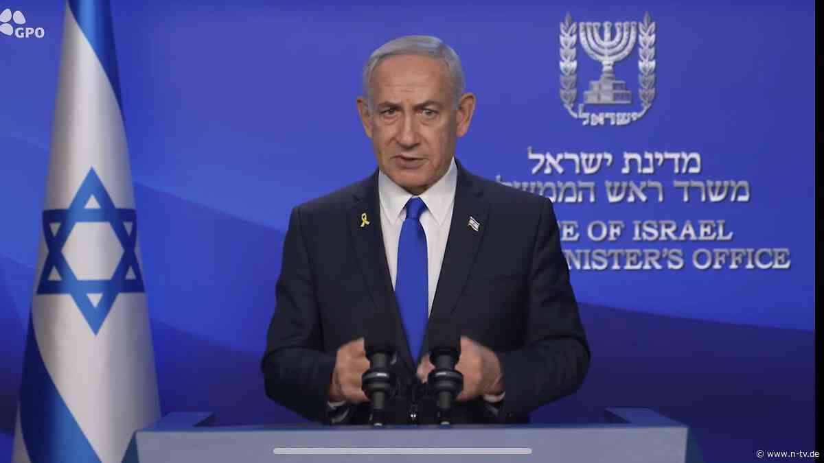 Bald "Kampfjets über Teheran": Netanjahu: Israel hat Trumps "eindeutige Unterstützung"