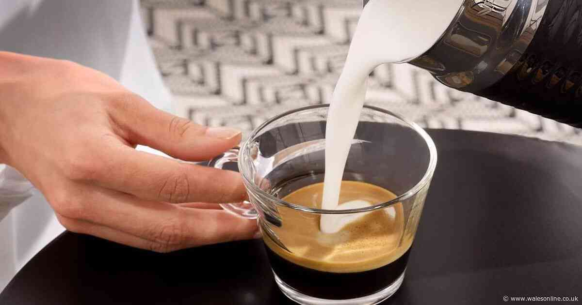 Nespresso coffee machine bundle is almost half price on Amazon