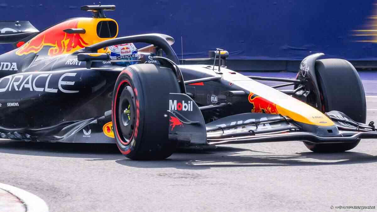 LIVE F1: rode vlag nadat bodywork van wagen Alex Albon vliegt
