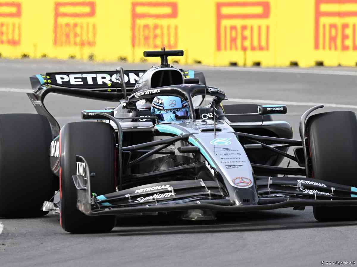 F1, a Montreal Russell scippa la pole a Verstappen. Ferrari, malino Hamilton e Leclerc
