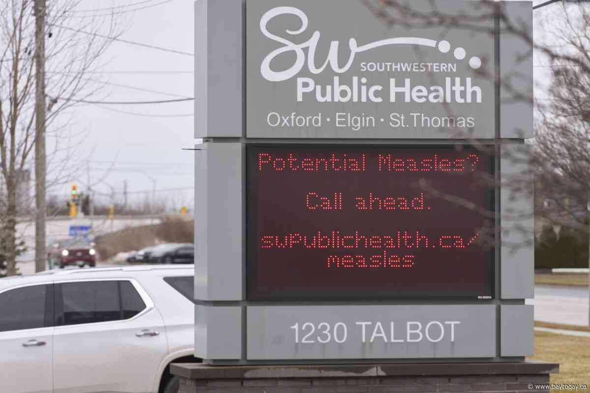Health authority issues warning as measles circulates in northeastern B.C. community