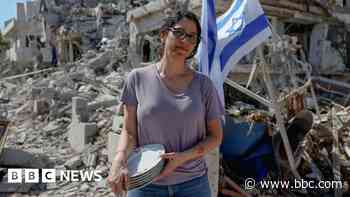 'It's heavy on the heart': Israelis survey damage in city hit by Iranian missile