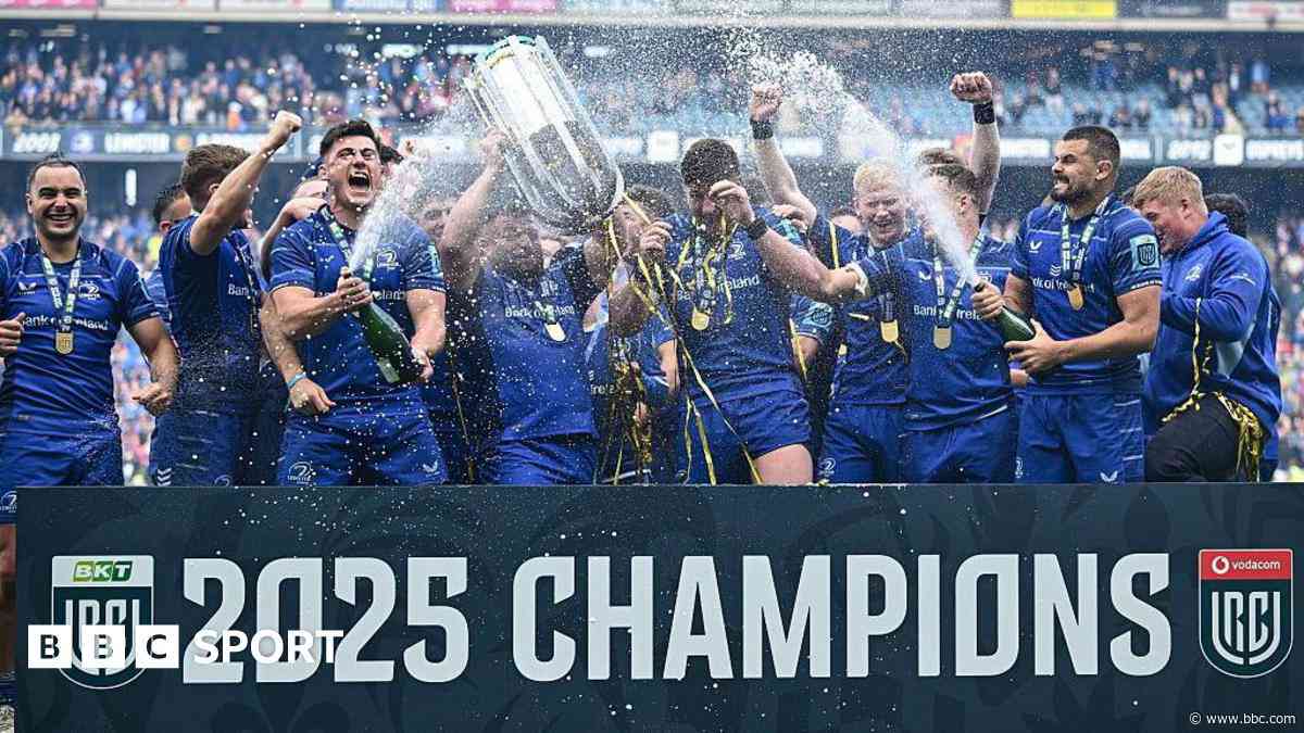 Leinster dominate Bulls in URC final for ninth title