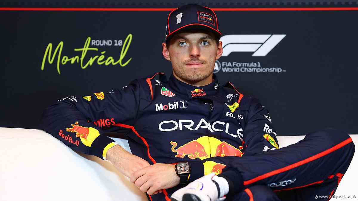 Max Verstappen snaps at 'childish' reporters and claims talk of potential race ban is a 'waste of time': 'It's p***ing me off'