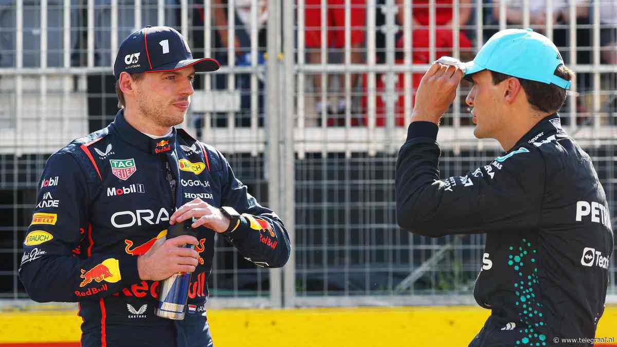 Max Verstappen is tevreden, George Russell grapt: ’Ik heb nog een paar punten op mijn licentie over’