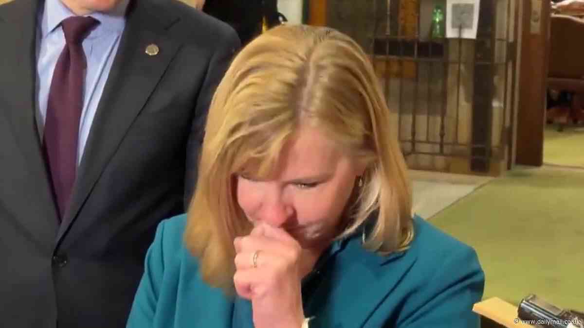 Slain lawmaker broke down as she defended brave vote days before shooting