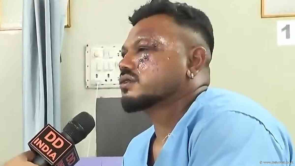British Air India crash survivor reveals how he 'just walked out' out of burning plane moments before it EXPLODED - as he admits it's a 'miracle' he escaped with 'minor injuries'