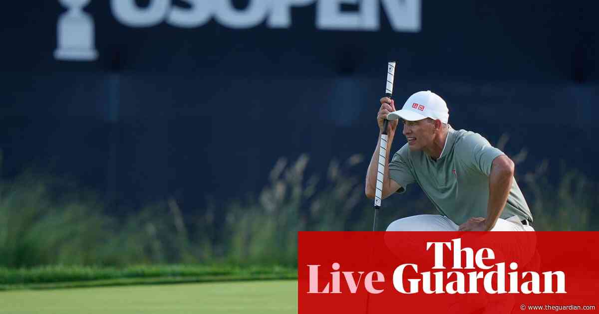 US Open golf 2025: Sam Burns keeps hold of lead at Oakmont – as it happened