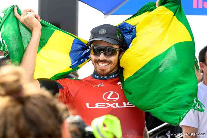 Huntington Beach’s Igarashi runner up, Brazilian Yago Dora wins Trestles Pro