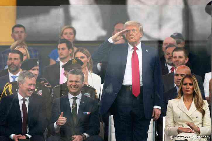 Photos: Military parade marking Army’s 250th anniversary amid anti-Trump protests