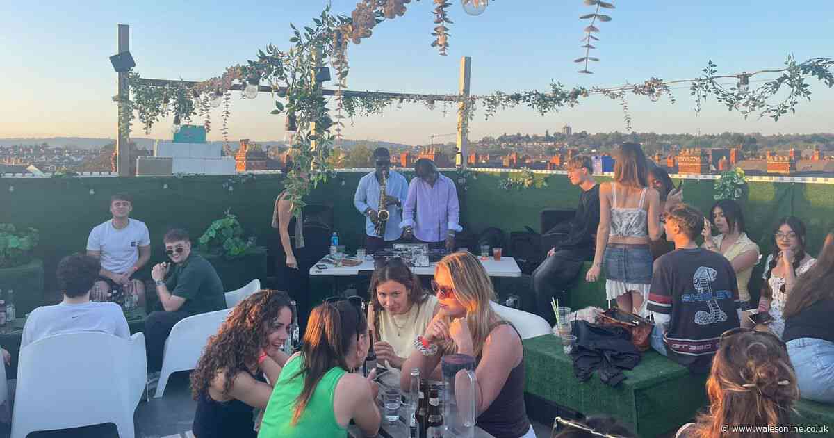 Discover Cardiff's hidden rooftop bar with stunning city views