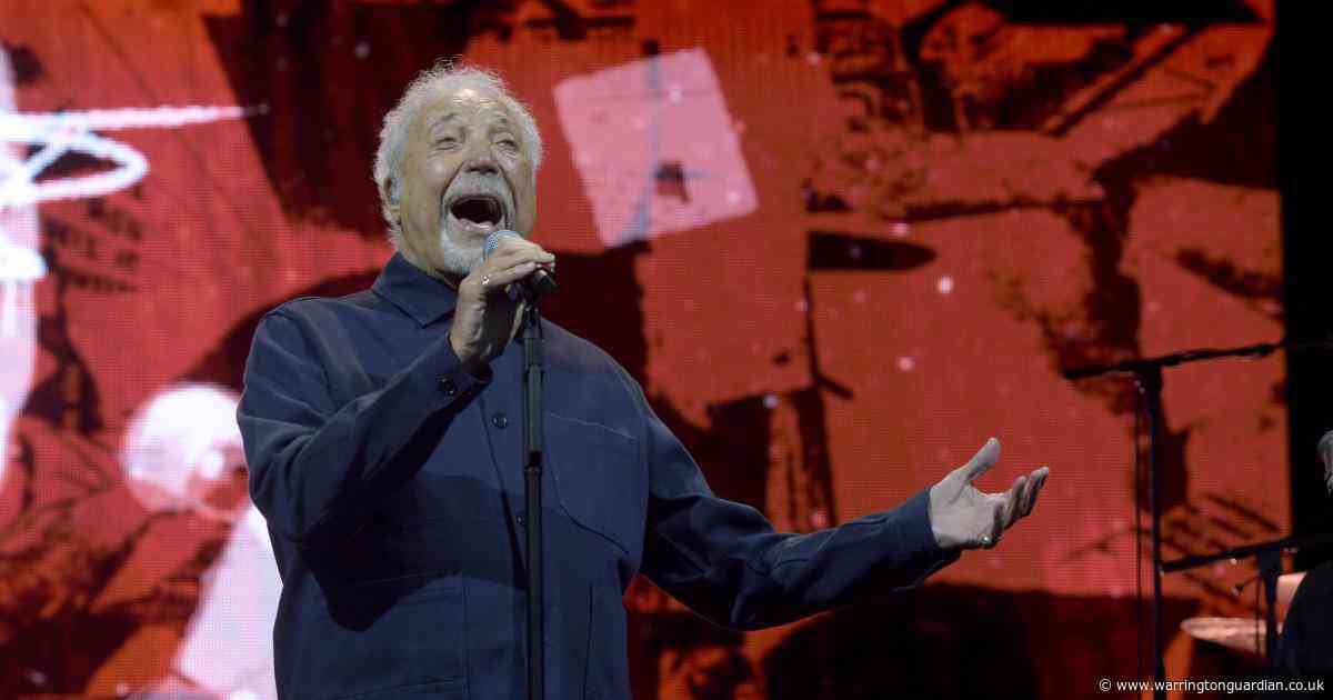 Torrential rain puts dampener on Tom Jones gig as legend performs at Haydock Park