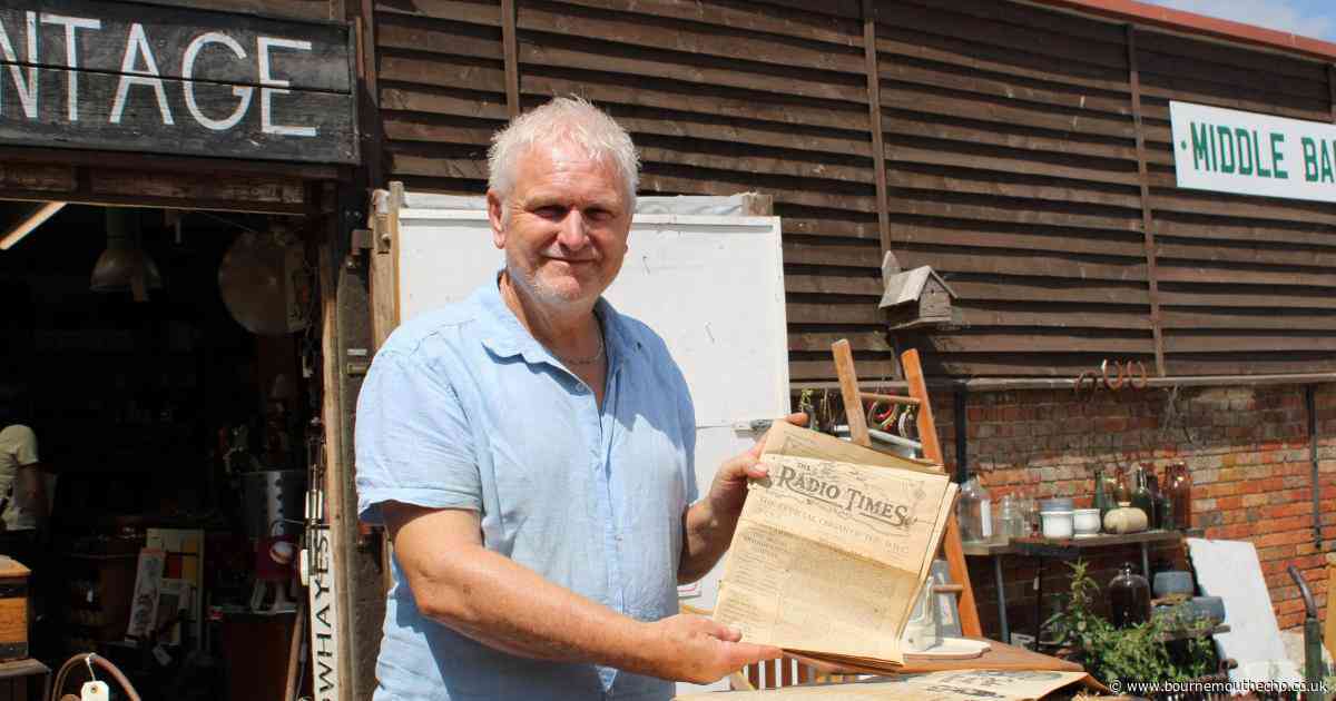 Man finds 100-year-old Radio Times inside stool bought from car boot sale