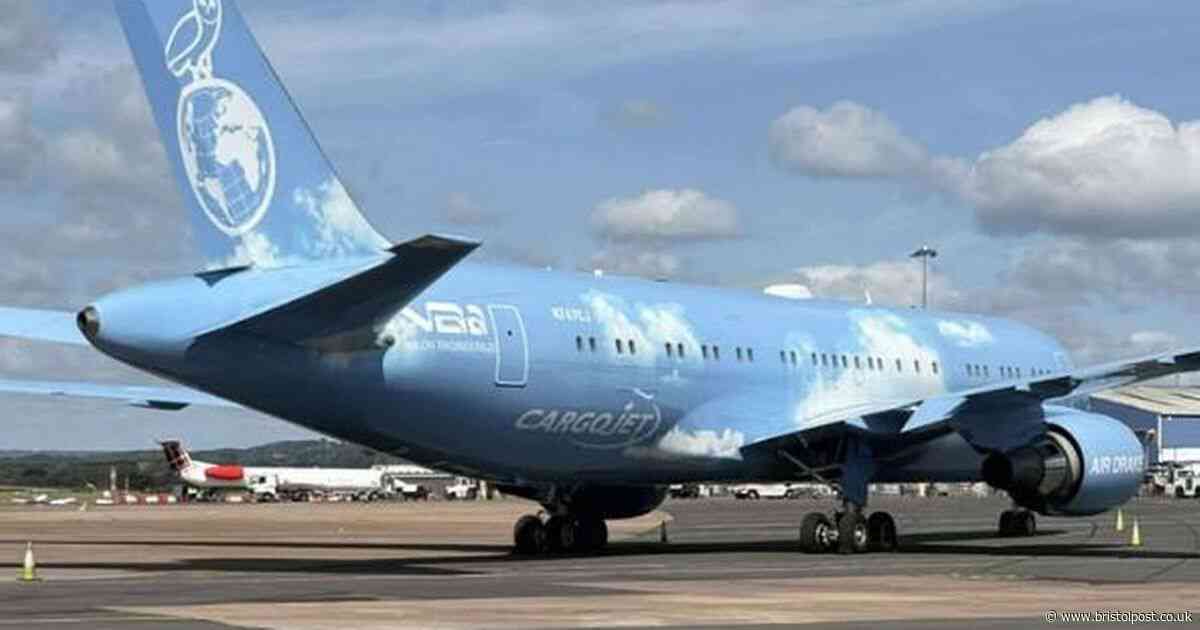 Global superstar's private jet lands in South West