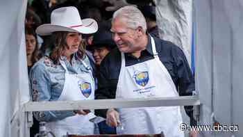 Premiers Danielle Smith and Doug Ford agree to study new energy corridors, more trade