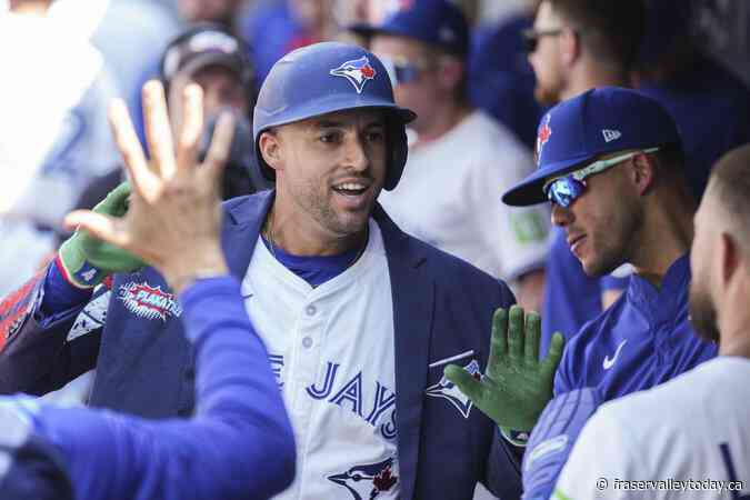 Springer named AL player of the week after Blue Jays sweep seven-game homestand