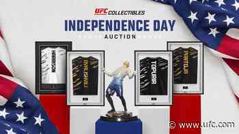 BIGGEST UFC AUCTION EVER FEATURING RARE COLLECTIBLES, SIGNED & EVENT USED ITEMS