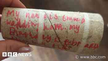 'Sweet' toilet roll note's author found 35 years on