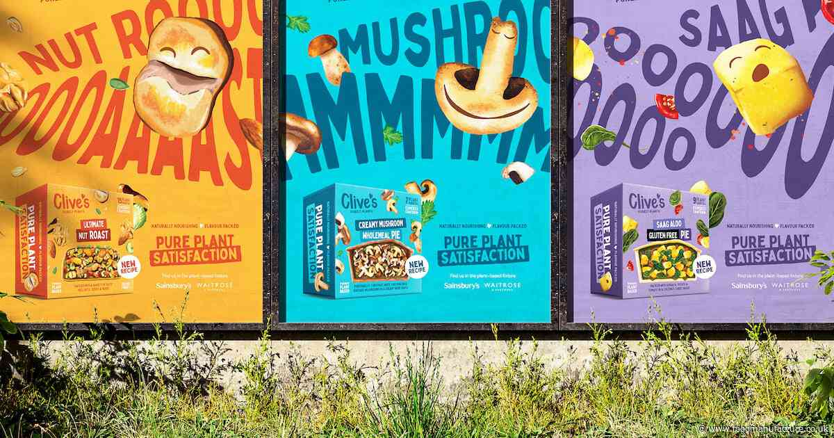 Clive’s Purely Plants invests in bakery and first TV ad