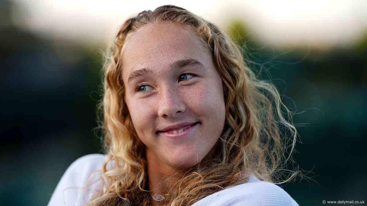 WIMBLEDON COURT REPORT: Russian teen sensation Mirra Andreeva forgets the score, while Brit rages after being hit with £9k fine