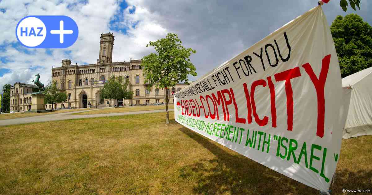 Hannover: Aktivisten errichten Palästina-Protestcamp an der Leibniz-Uni