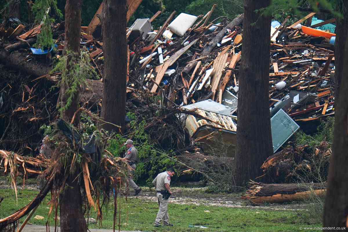 Texas floods latest: At least 104 dead as search for victims continues amid new weather warnings