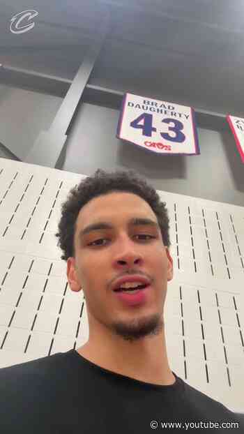 Rook, Tyrese Proctor, checking in from CCC! #TyreseProctor #Cavs #Cleveland