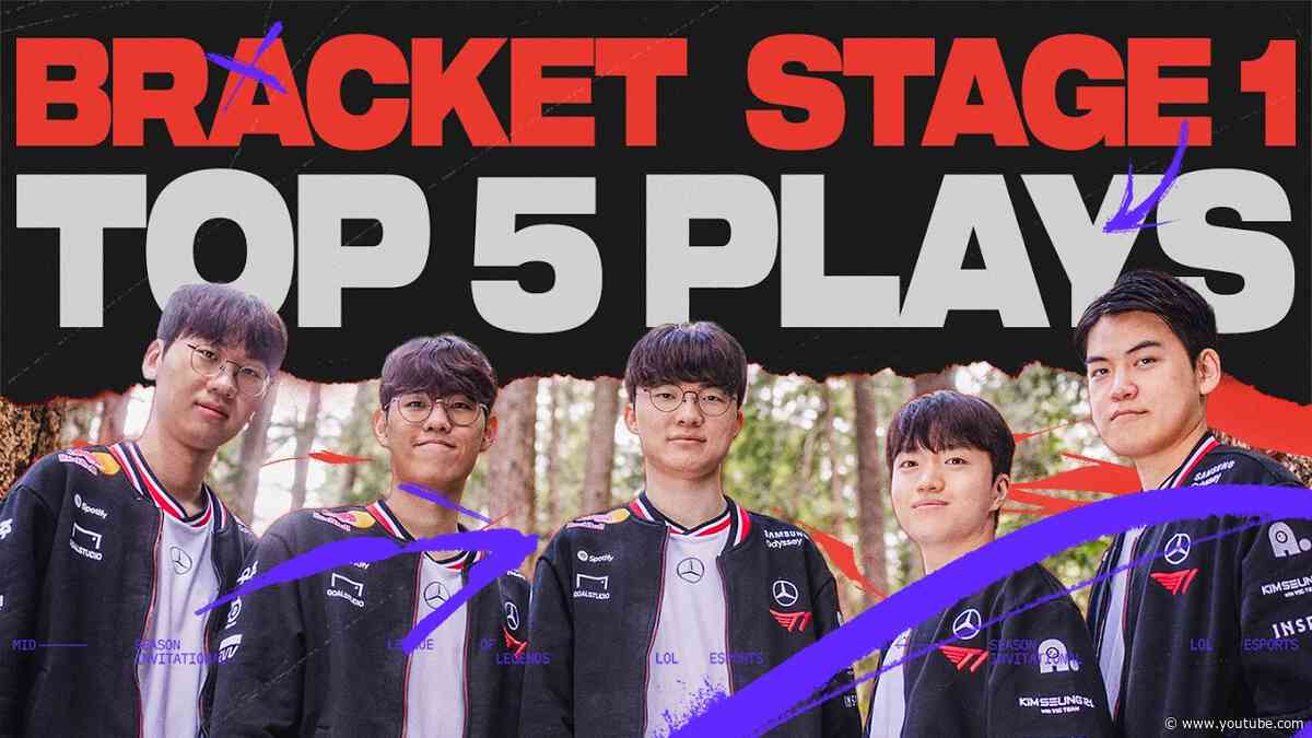 The BEST Plays from MSI 2025 Bracket Stage Week 1 🔥