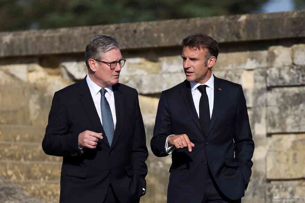Macron to arrive in UK with Starmer set to press for help on small boats