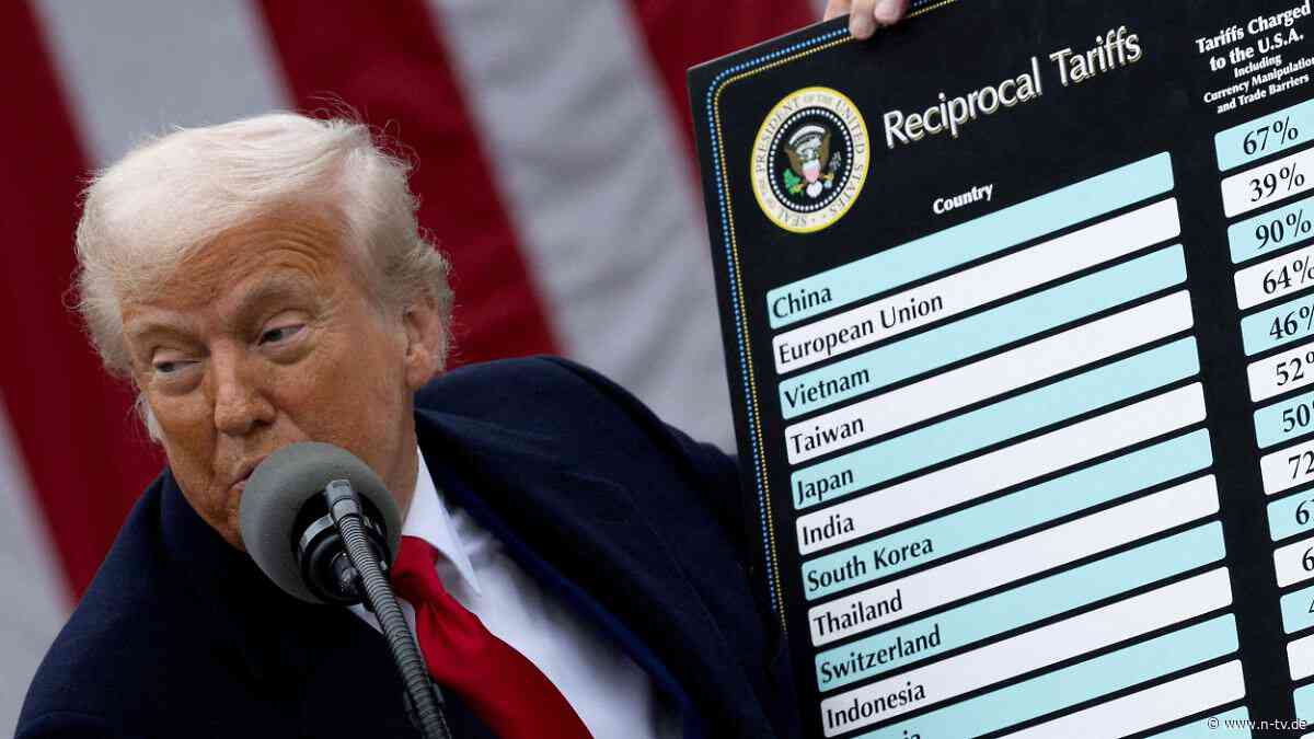 Präsident schickt Mahnbriefe: Trump verschiebt Frist für Zölle auf 1. August