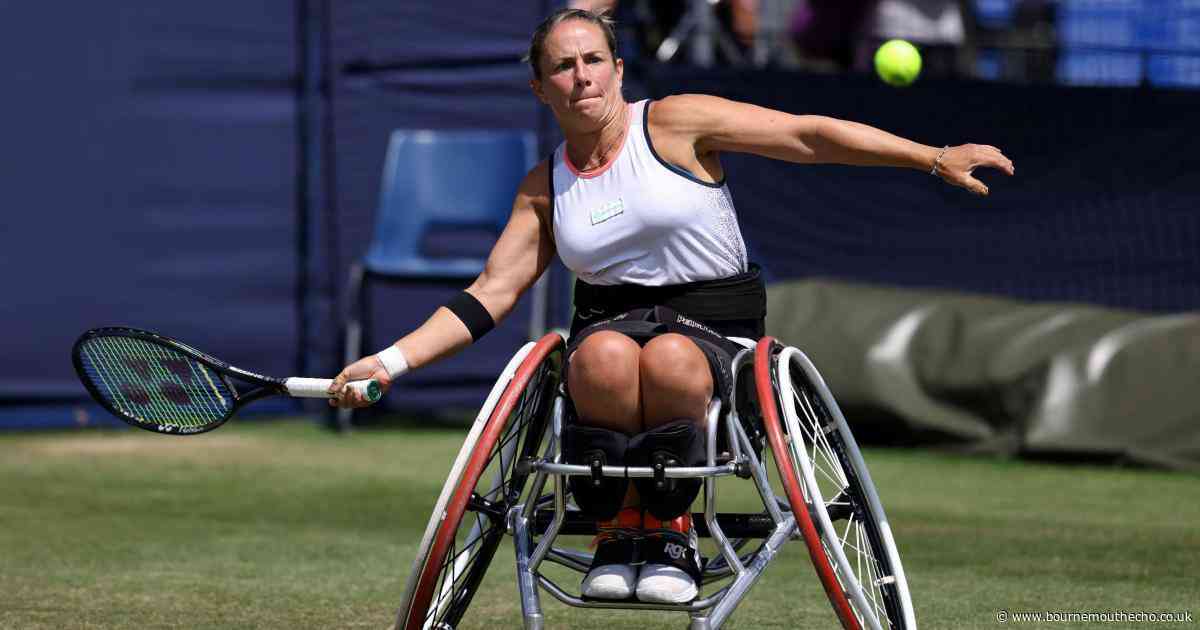 Dorset tennis star to face doubles partner in Wimbledon singles