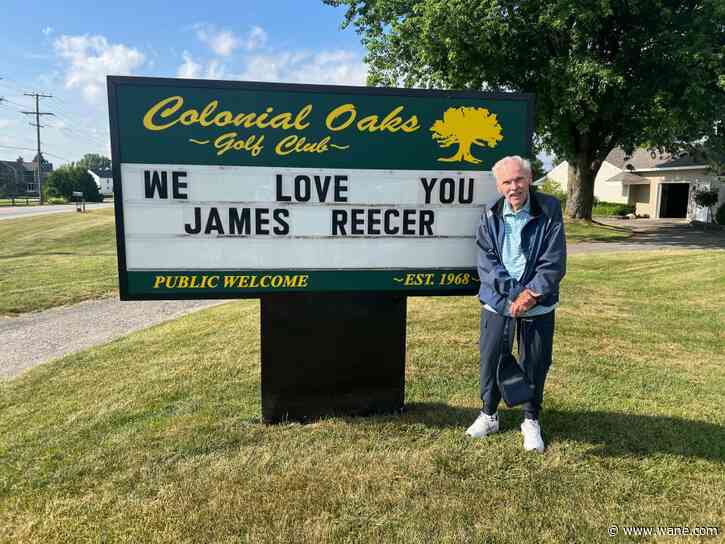 "I not only love golf, I love people": Reecer enjoys one of his last times on the green