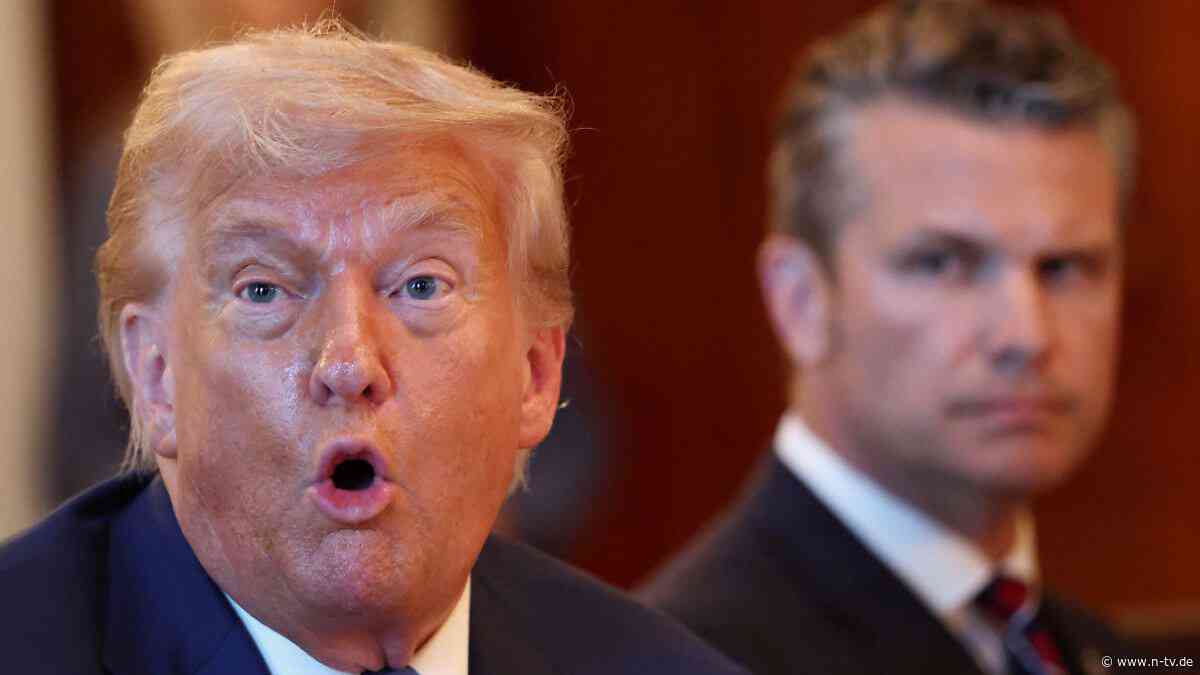 "Ich beende Kriege": Trump will Ukraine weiter Waffen schicken