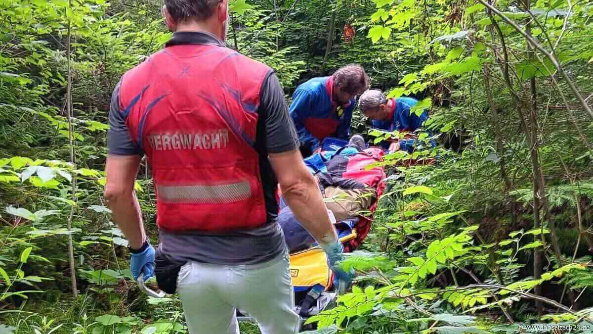 Zwei gestürzte Wanderer an der Hochplatte: Mann aus Kreis Rosenheim am Sprunggelenk verletzt