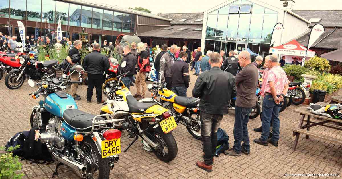 Two-stroke motorbike enthusiasts gather at museum for event