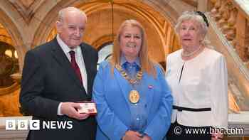 Fire service hero 'chuffed' to receive honour