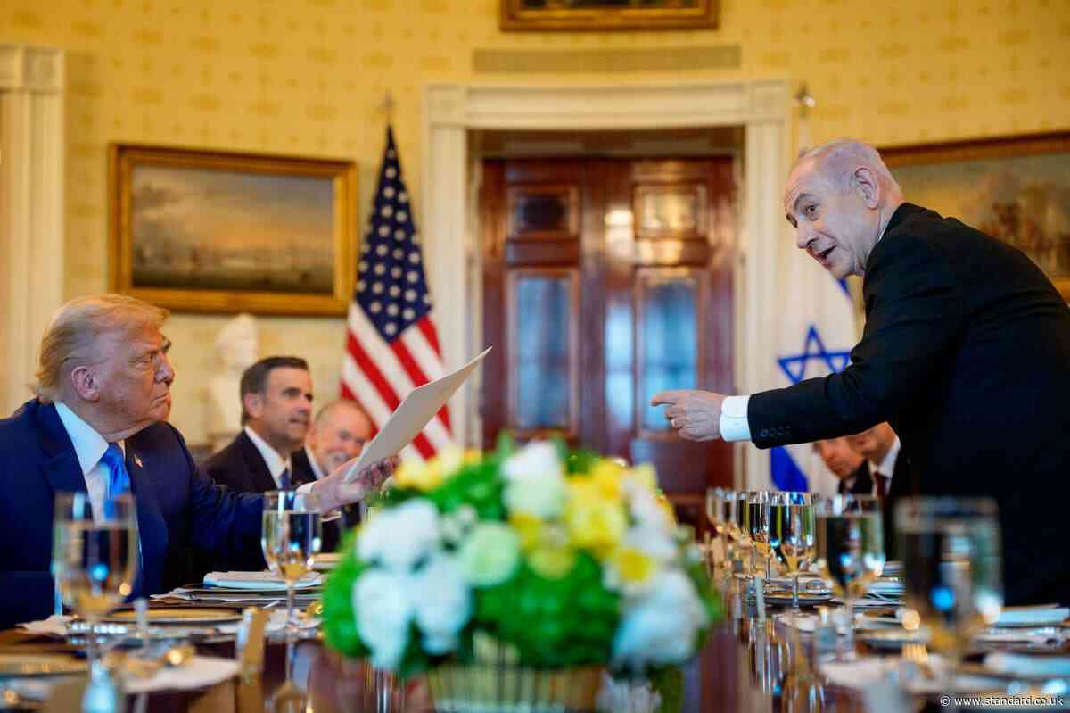 Israeli PM Netanyahu reveals he's nominated Trump for the Nobel Peace Prize
